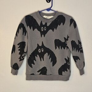 H&M Grey Bat Print Kids Sweatshirt